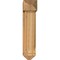 Ekena Millwork Traditional Arts and Crafts Rough Sawn Bracket w/ Offset Brace, Western Red Cedar, 8"W x 24"D x 36"H BKT0806X24X36TRA03RWR - alternate 4